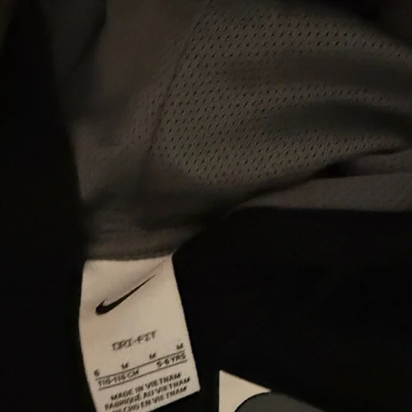 Nike Black and White Zip Hoodie with Matching Joggers - Picture 2 of 2